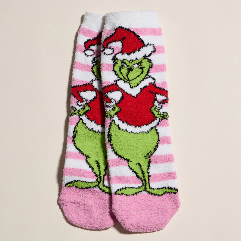 Lilla Haven Holiday Sock Gift Set with Green Monster Deign