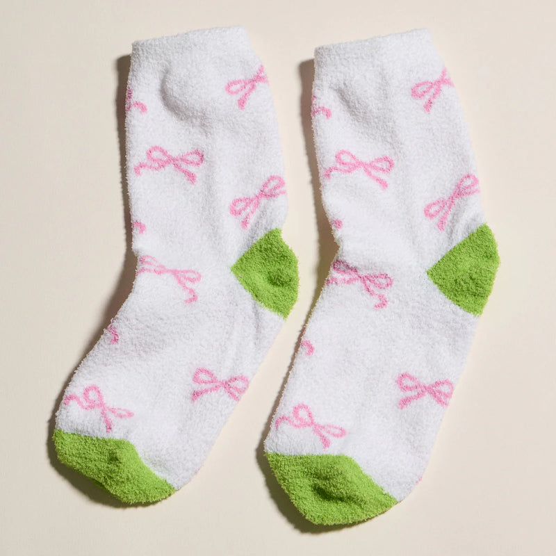 Lilla Haven Holiday Sock Gift Set with Green Monster Deign