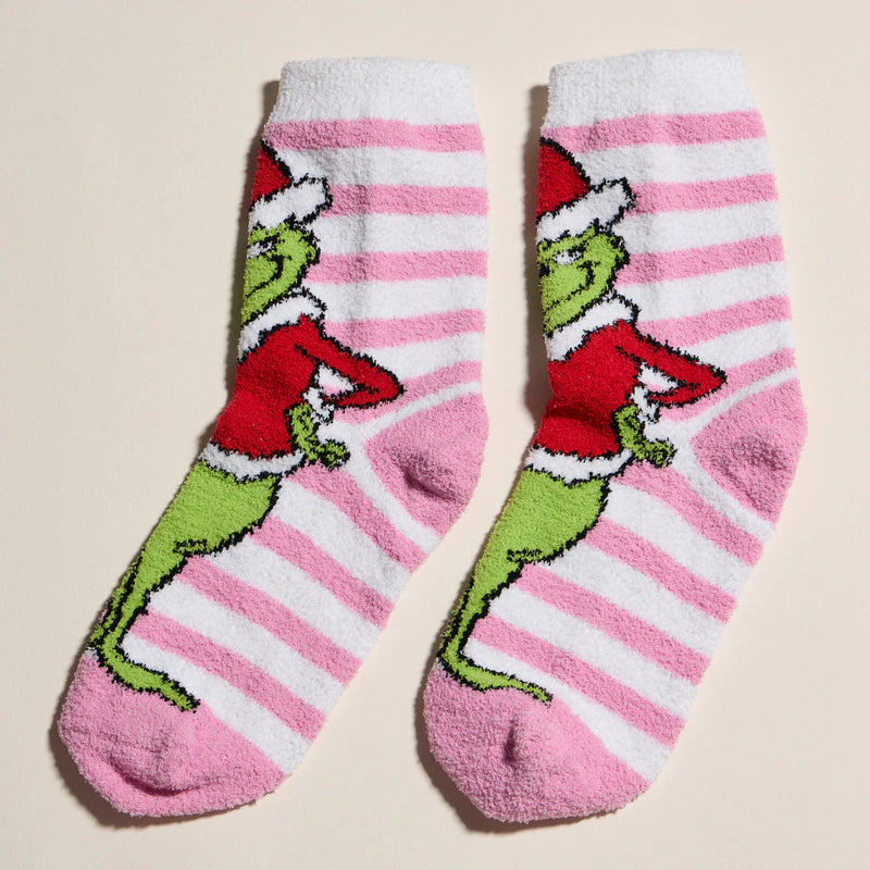 Lilla Haven Holiday Sock Gift Set with Green Monster Deign