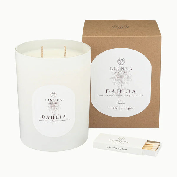 Linnea's Lights 2-Wick Dahlia