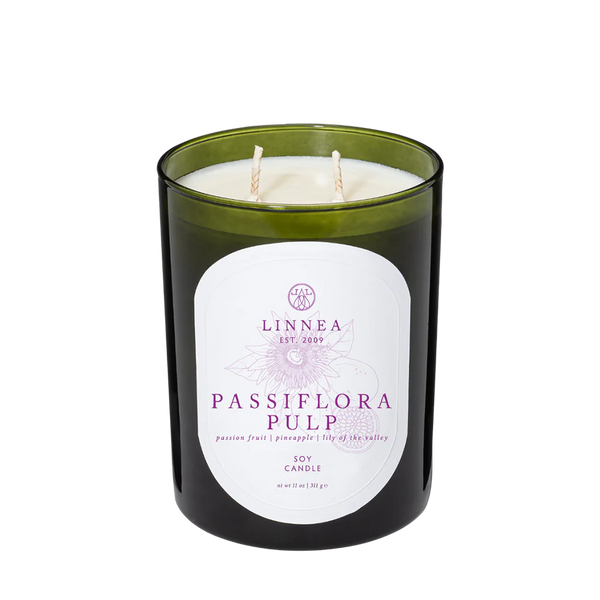 Linnea's Lights Passiflora Pulp 2-wick candle Botanik