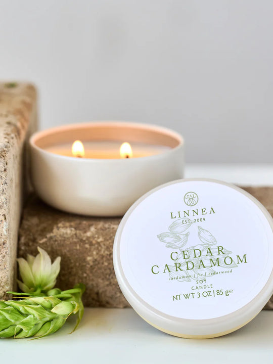 Linnea's Lights Petite Candle Cedar Cardamom