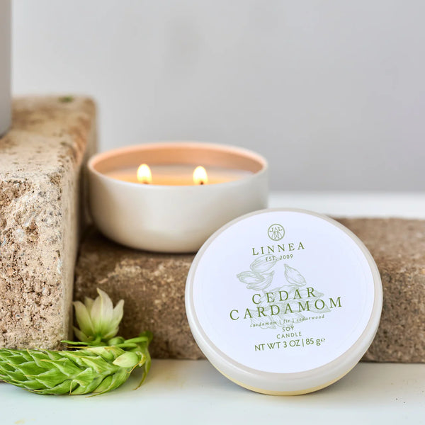 Linnea's Lights Petite Candle Cedar Cardamom