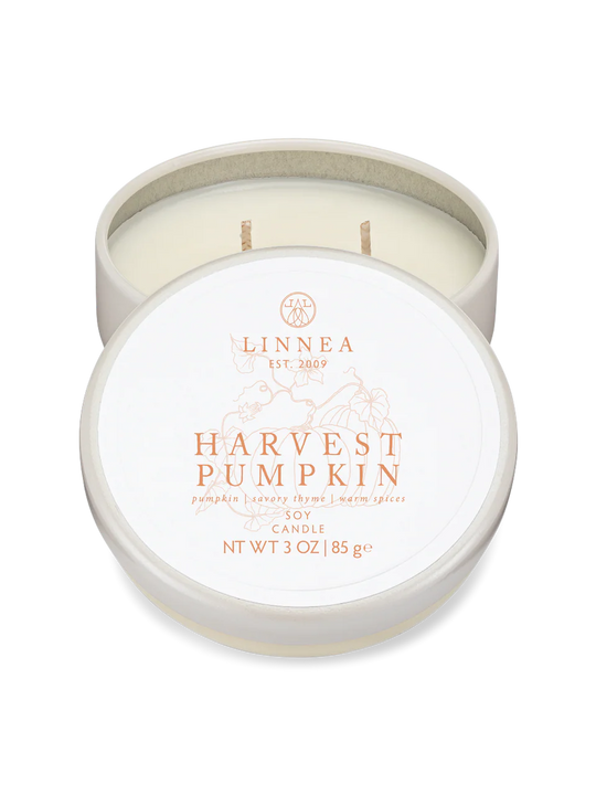 Linnea's Lights Petite Candle Harvest Pumpkin