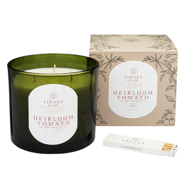 Linnea's Lights 3-Wick Heirloom Tomato