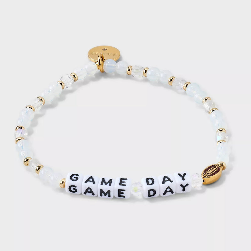 Little Words Project White-Football Mom-Game Day