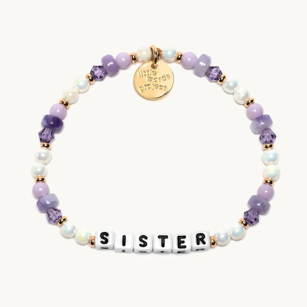 Little Words Project White-Sister-Purple Punch