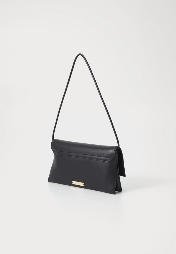 Loeffler Randall Charlee Flap Clutch Black