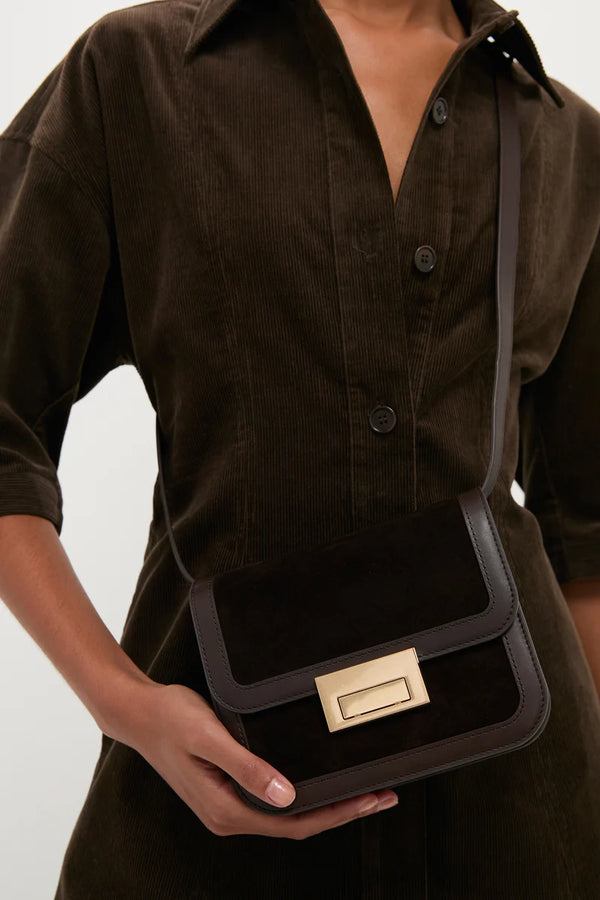 Loeffler Randall Crossbody With Lock Hardware Tmoro