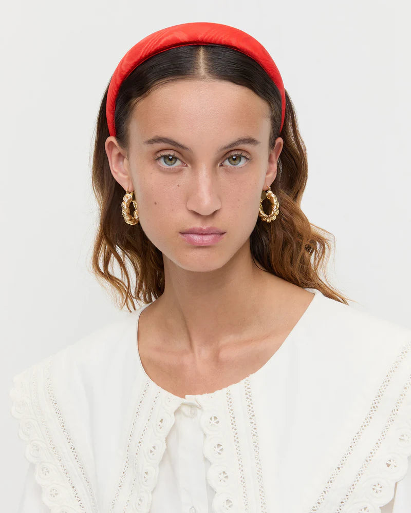 Loeffler Randall Marina Headband Red