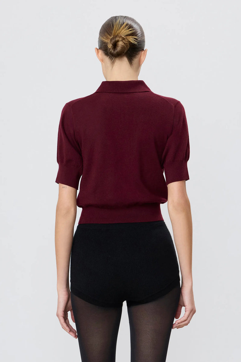 Eterne Journey Top Oxblood