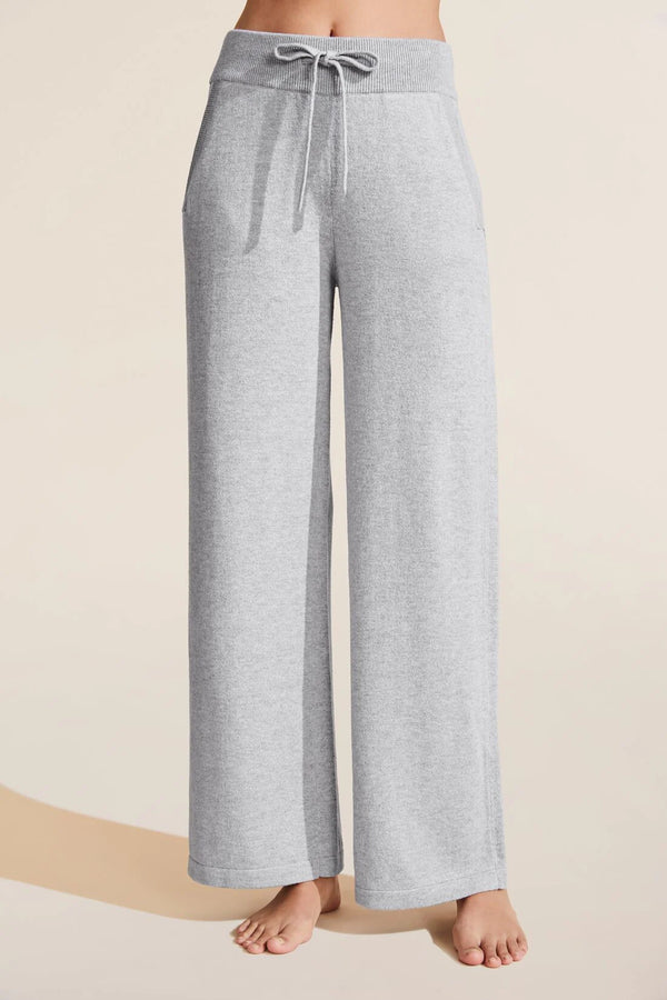 Eberjey Recycled Sweater Pant Heather Grey