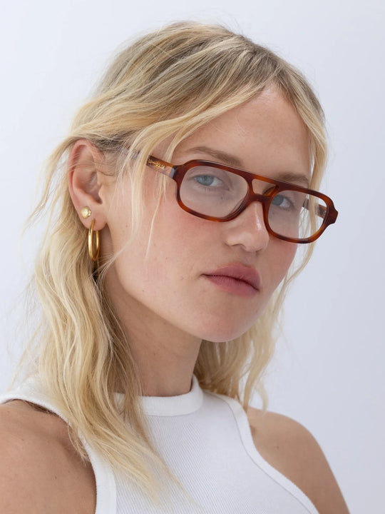 Lu Goldie Sofia Chestnut Blue Light