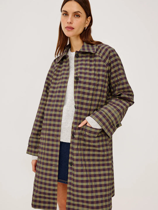 Rails Mattie Jacket - Tapenade Check