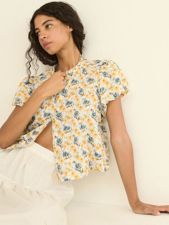 Doen Millie Top - Narcissus Bloom