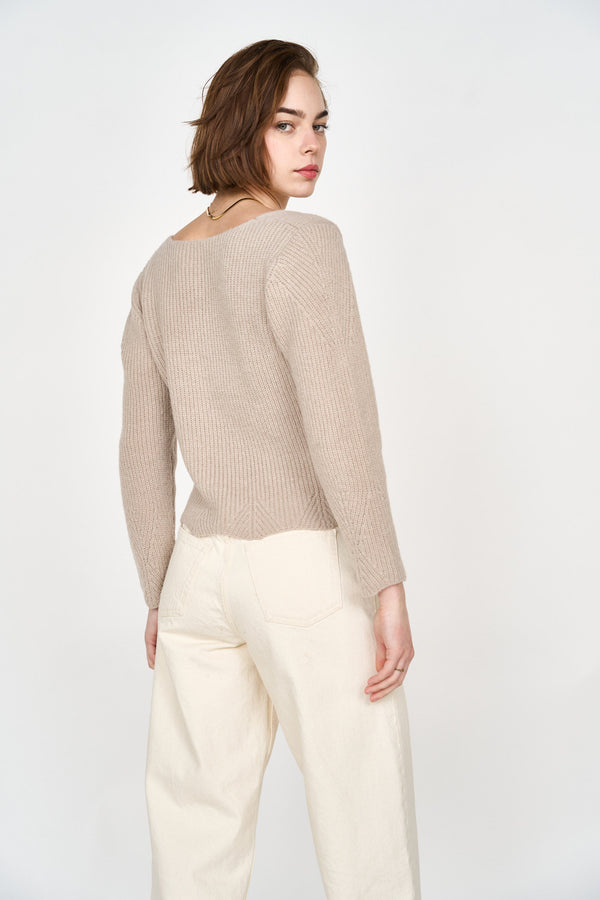 Mirth Bellagio Sweater in Taupe