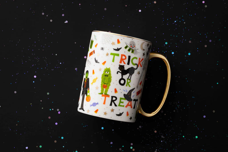 Rifle Paper Co. Halloween Parade Porcelain Mug