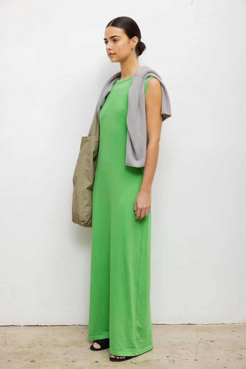 Leset Margo Sleeveless Maxi Dress Grass