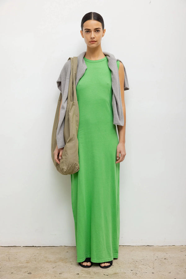 Leset Margo Sleeveless Maxi Dress Grass