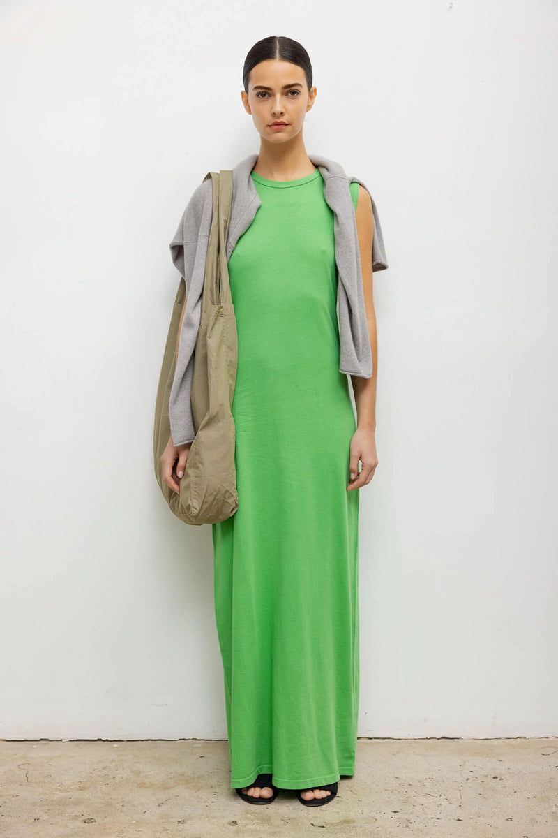 Leset Margo Sleeveless Maxi Dress Grass