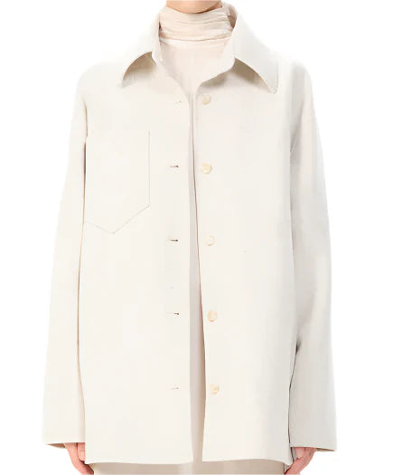 Maria Cher Budge Maxine Coat Ecru