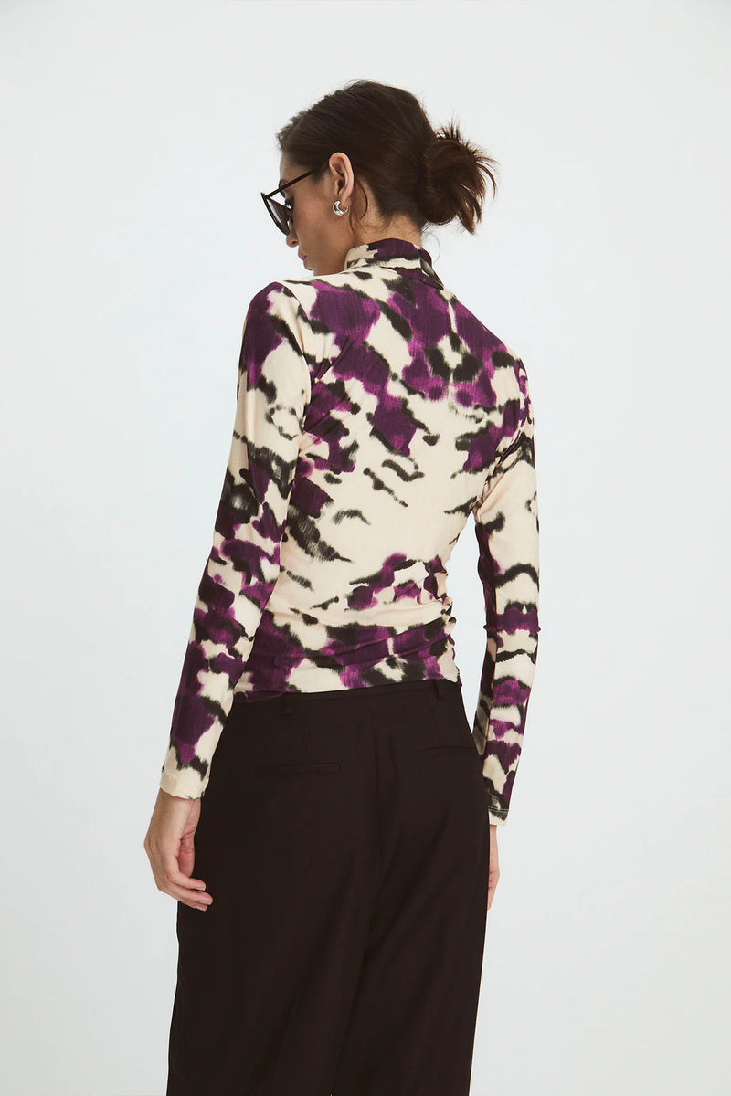 Maria Cher Madariaga Nuncia Turtleneck Wild Violet