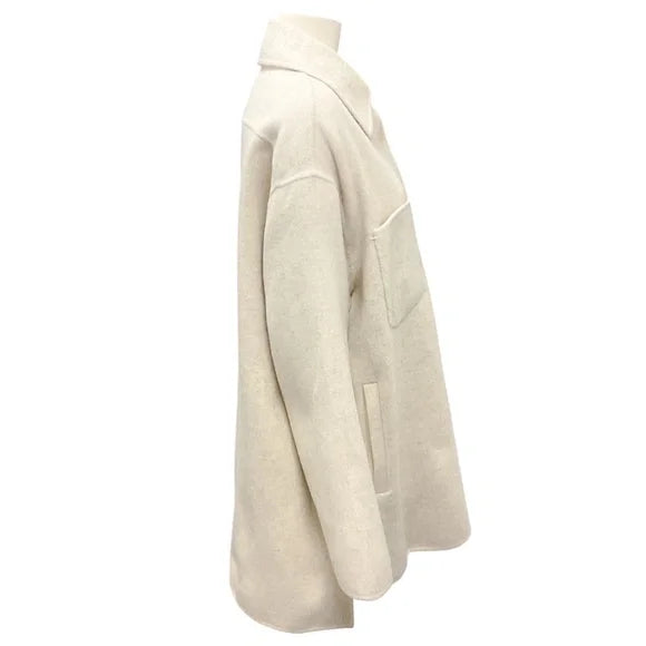 Maria Cher Budge Maxine Coat Ecru