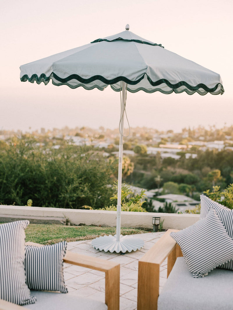 Business & Pleasure Market Umbrella - Riviera Green