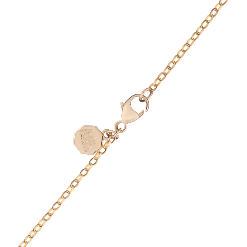 Marlo Laz Mini P8 Charm Birthstone Emerald