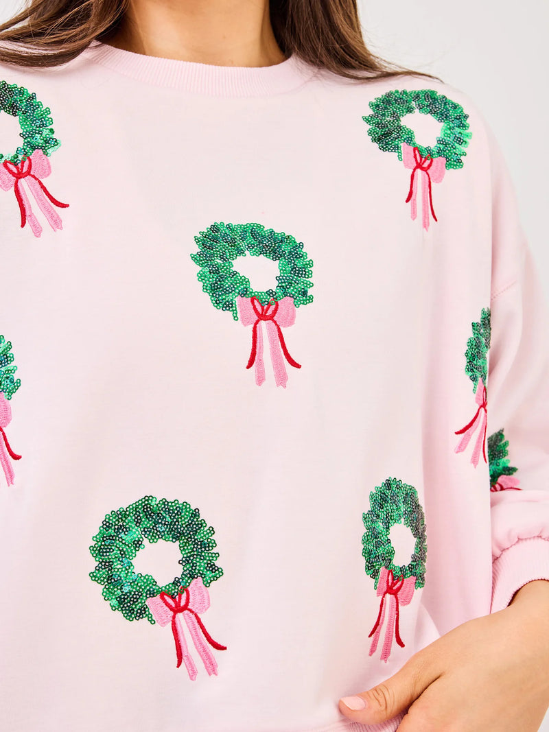 Mary Square Sweatshirt Millie Wreaths