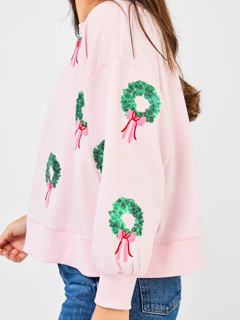 Mary Square Sweatshirt Millie Wreaths