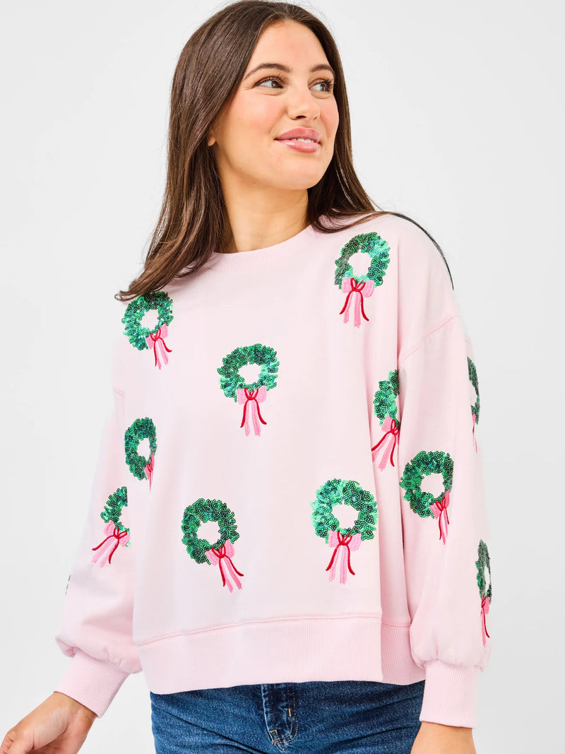 Mary Square Sweatshirt Millie Wreaths
