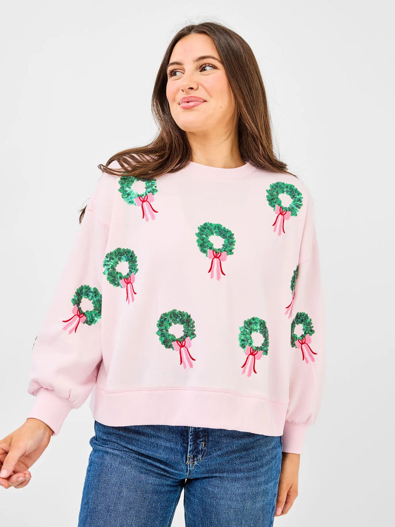 Mary Square Sweatshirt Millie Wreaths