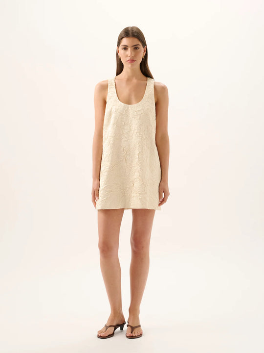 Roame Mateo Mini Dress Vanilla