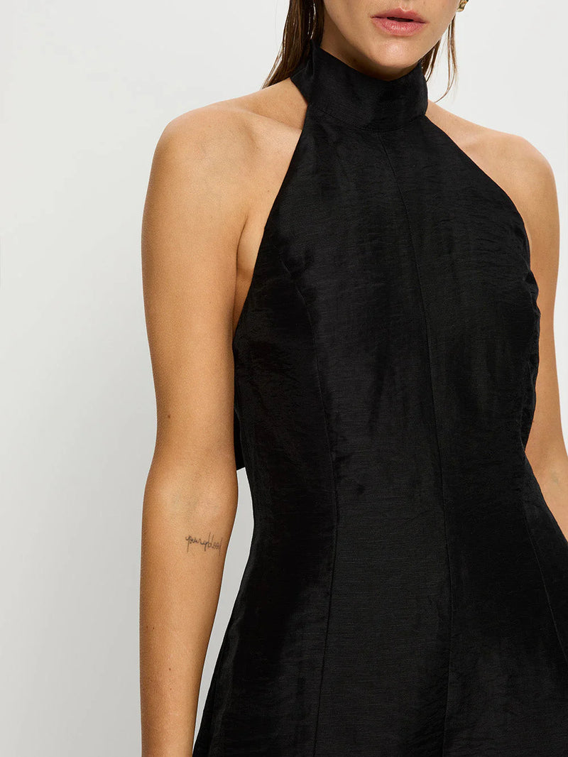 Kivari Maxine Playsuit Black