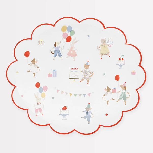 Meri Meri Animal Friends Dinner Plates