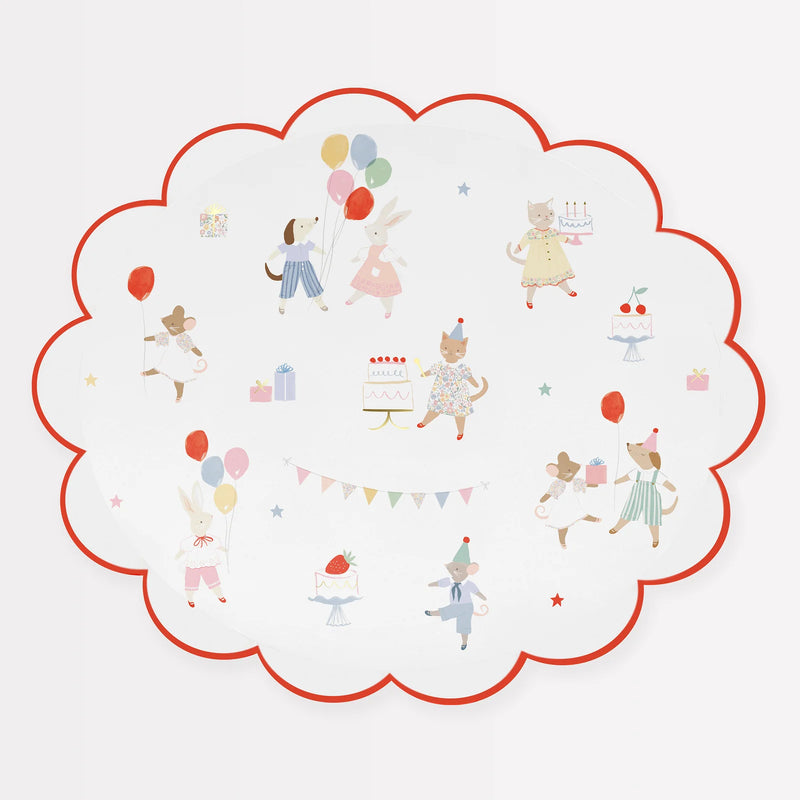 Meri Meri Animal Friends Dinner Plates