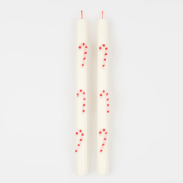 Meri Meri Candy Cane Table Candles