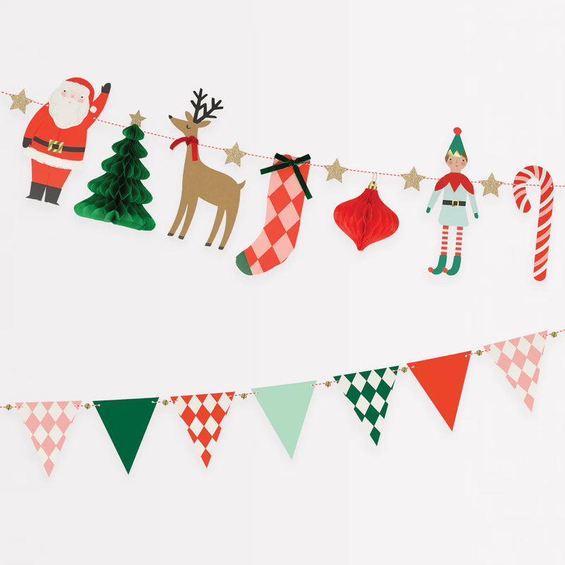 Meri Meri Christmas Characters Garland