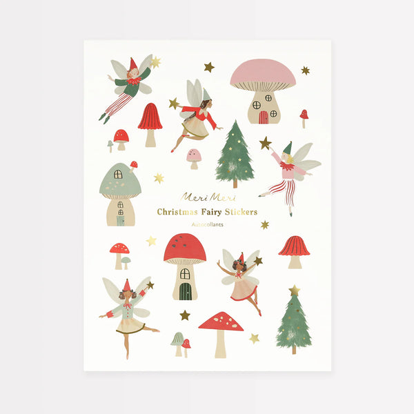 Meri Meri Christmas Fairy Sticker Sheets