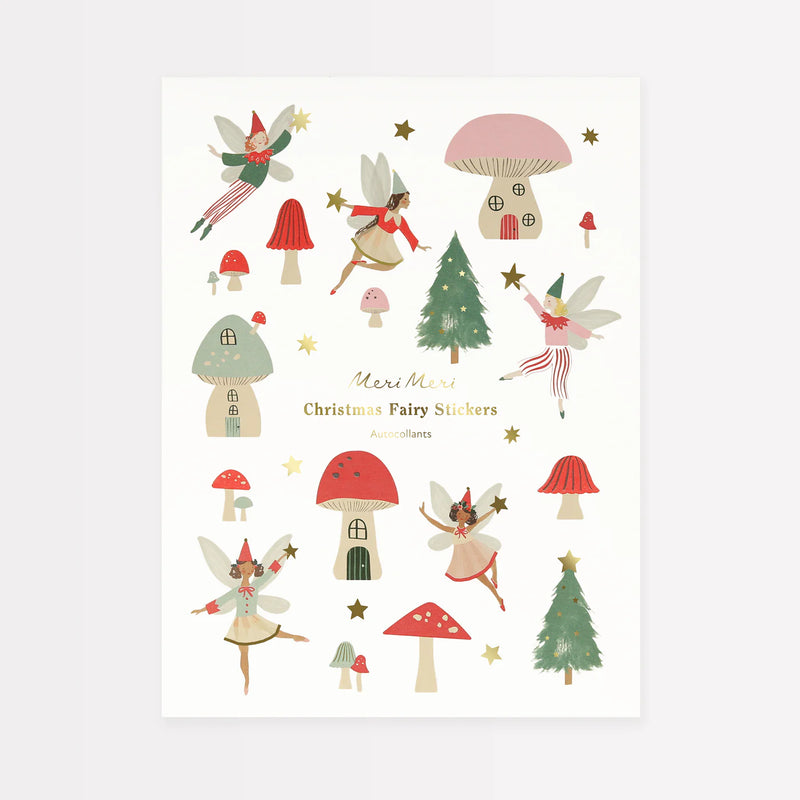 Meri Meri Christmas Fairy Sticker Sheets