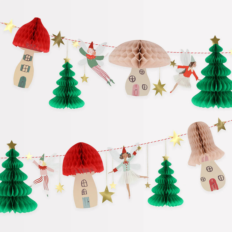 Meri Meri Fairy Honeycomb Woodland Garland