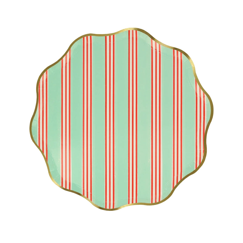 Meri Meri Festive Stripe Side Plates