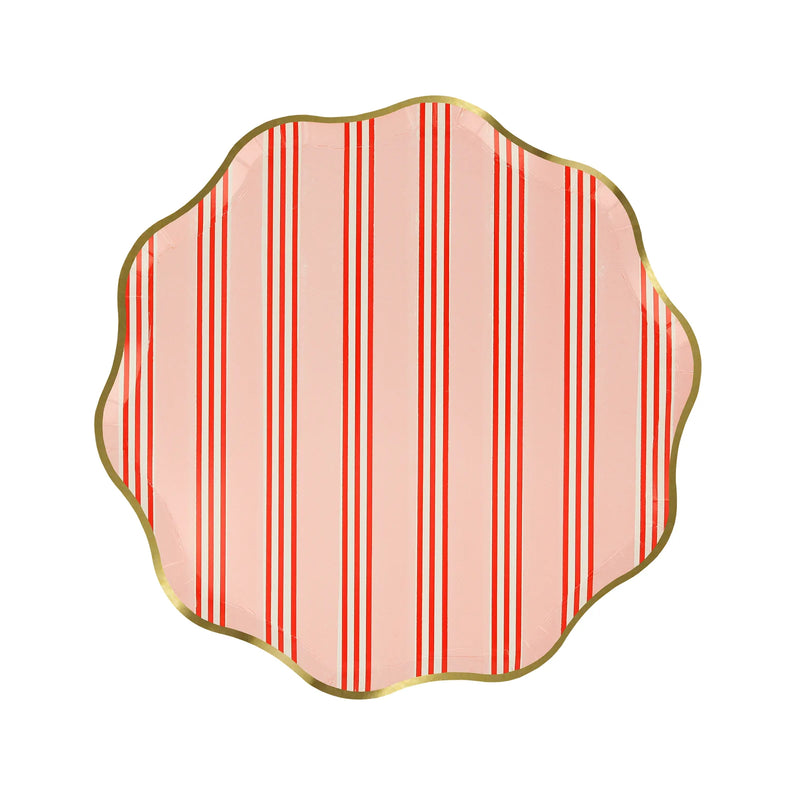 Meri Meri Festive Stripe Side Plates