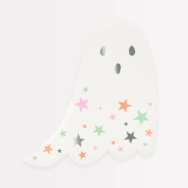 Meri Meri  Ghost With Stars Plates