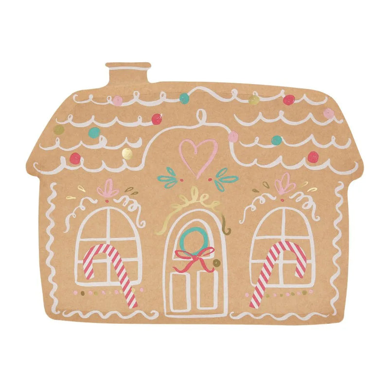 Meri Meri  Gingerbread House Plates