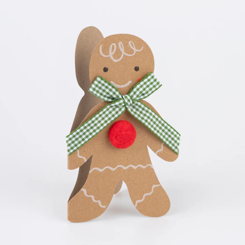 Meri Meri Gingerbread Man Card