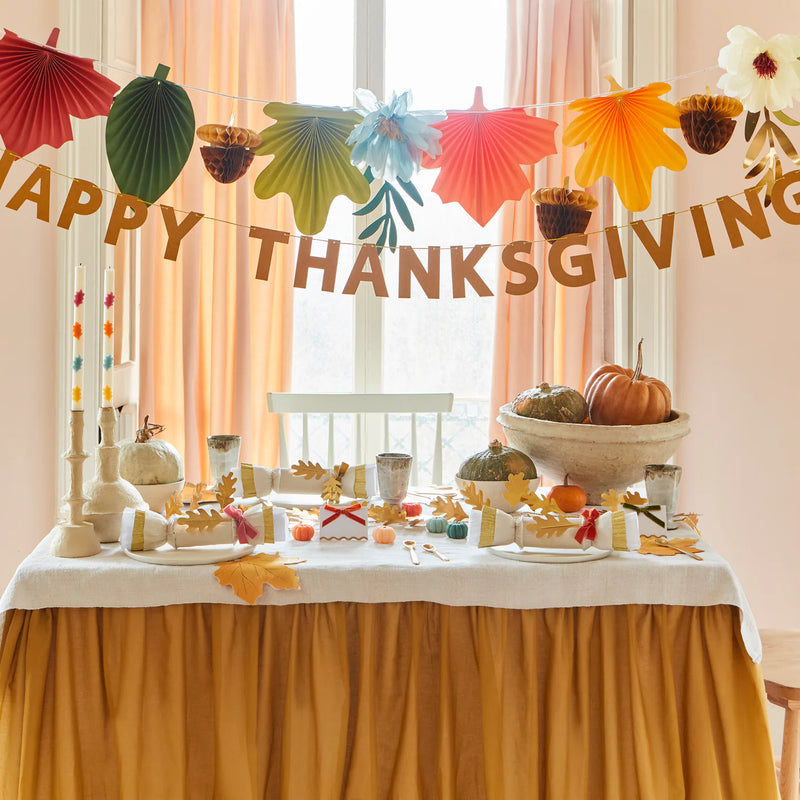 Meri Meri  Happy Thanksgiving Garland