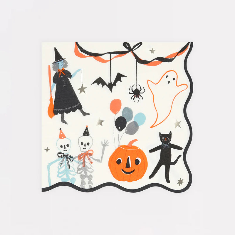 Meri Meri  It's Halloween! Large Napkins