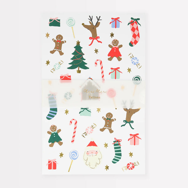 Meri Meri Jolly Temporary Tattoo Sheets